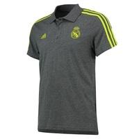 real madrid 3 stripe polo