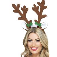 reindeer antlers with bells