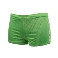 Reversible Drag Short - Lime and Turquoise