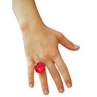 Red Jewelled Stone Ring