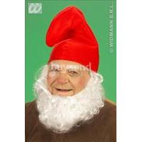 Red Adult\'s Fancy Dress Gnome Hat