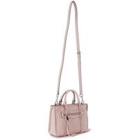 Rebecca Minkoff Micro Regan lilac pink patent leather crossbody bag women\'s Shoulder Bag in pink