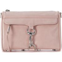Rebecca Minkoff Mini M.A.C. pink lilac leather houlder bag women\'s Shoulder Bag in pink