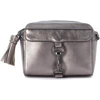 Rebecca Minkoff Metallic Mab Camera Bag grey laminated shoulder bag women\'s Shoulder Bag in grey