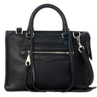 Rebecca Minkoff crossbody bag in black tumbled leather women\'s Shoulder Bag in black