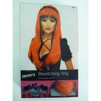 red black long ladies bewitching wig