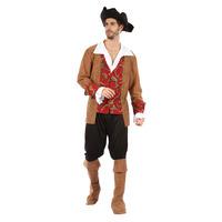 Red & Brown Men\'s Pirate Costume