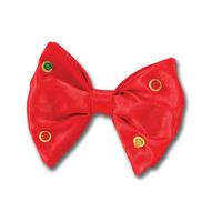 Red Clowns Flashing Bow Tie