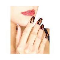 Red Devil Flame Halloween Nails