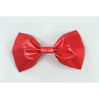 red satin clowns bow tie