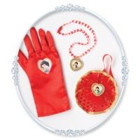 Red Snow White Bag & Glove Set