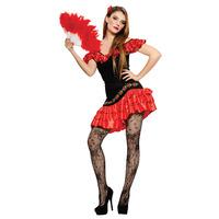 Red & Black Ladies Sexy Spanish Lady Costume