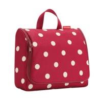 reisenthel toiletbag xl ruby dots