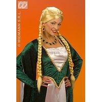 Renaissance Queen Blonde Wig For Hair Accessory Fancy Dress