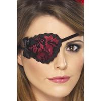 Red Ladies Pirate Eye Patch