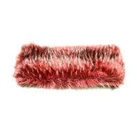 Red and Black Fuzzy Snood