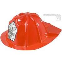 Red Children\'s Plastic Fireman Helmet