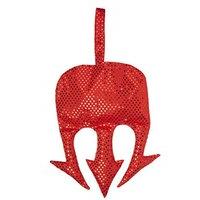 red halloween devil trident handbag