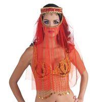 Red Ladies Harem Headpiece