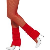 Red Ladies 80\'s Leg Warmers