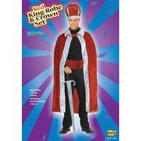 Red Men\'s King\'s Robe & Hat