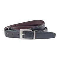 reversible leather belt