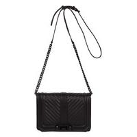 Rebecca Minkoff-Hand bags - Chevron Quilted Small Love - Black
