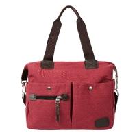 Retro Large Capacity Canvas Handbag Casual Travel Totes for Women and Men