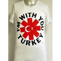 Red Hot Chili Peppers I\'m With You Turkey - Medium 2012 Turkish t-shirt T-SHIRT