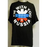 Red Hot Chili Peppers I\'m With You Russia - XXL 2012 Russian t-shirt T-SHIRT
