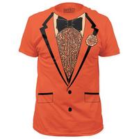 Retro Prom Costume Tee - Orange (slim fit)