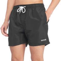 regatta mens mawson swimming shorts black black