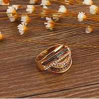 Retro Alloy / Zircon Ring Statement Rings Wedding / Party / Daily / Casual 1pc