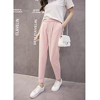 real shot korean chiffon pants feet harem pants female pantyhose loose ...