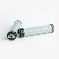 renthal traction lock on grips light grey soft compound