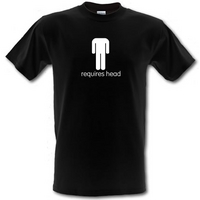 requires head male t shirt