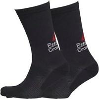 Reebok Crossfit Two Pack Cushion And Support Crew Socks Black