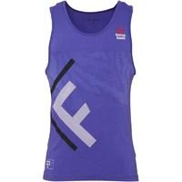Reebok Mens CrossFit Speedwick Burnout Tank Ultimate Purple
