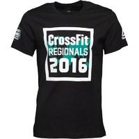 Reebok Mens CF CrossFit Regionals 2016 T-Shirt Black