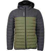 Reebok Mens FM Padded Hooded Jacket Grey