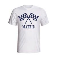 Real Madrid Waving Flags T-shirt (white)