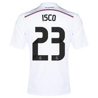 Real Madrid Home Shirt 2014/15 - Kids with Isco 23 printing, White