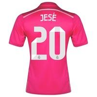 Real Madrid Away FIFA World Champions 2014 Shirt Pink with Jese 20 pri, Pink