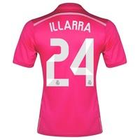 real madrid away fifa world champions 2014 shirt pink with illarra 24  ...