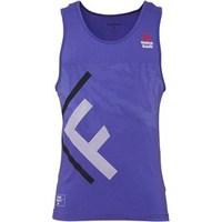 Reebok Mens CrossFit Speedwick Burnout Tank Ultimate Purple