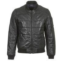 Redskins LAWTON men\'s Leather jacket in black