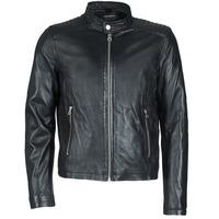 Redskins CLARK men\'s Leather jacket in black