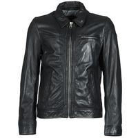 Redskins DREEZLER men\'s Leather jacket in black