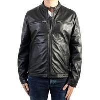 redskins leather jacket redkins yann otawa black mens leather jacket i ...