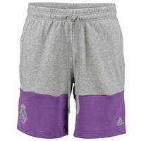 real madrid sweat short grey purple grey